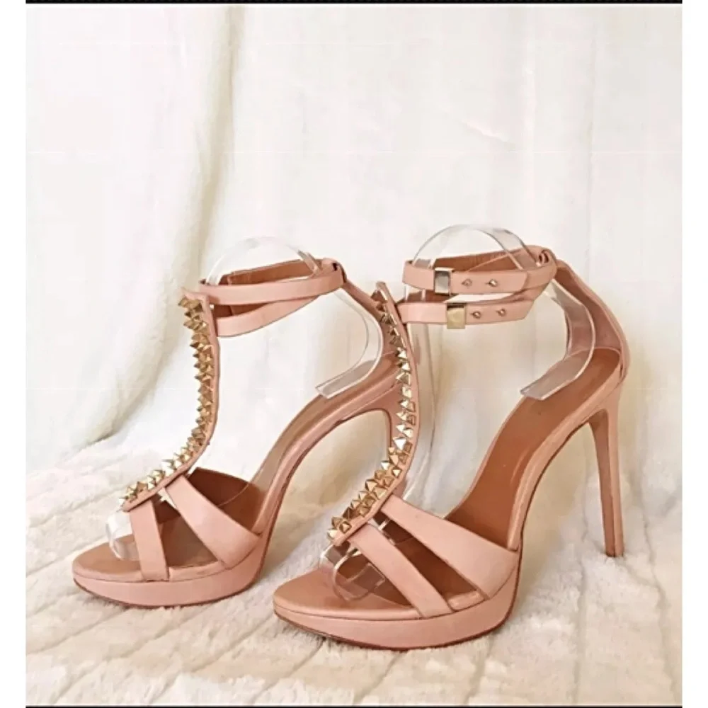 RACHEL ROY DALYCE Sz 8.5 Studded Platform Sandal